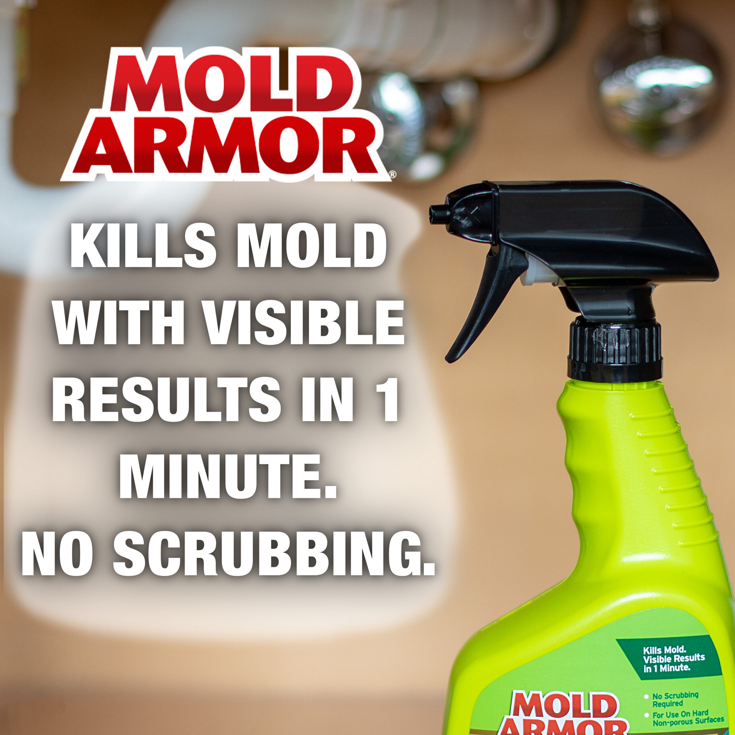 Mold Armor Rapid Clean Remediation 1 Gal. Mold Remover FG591, 1