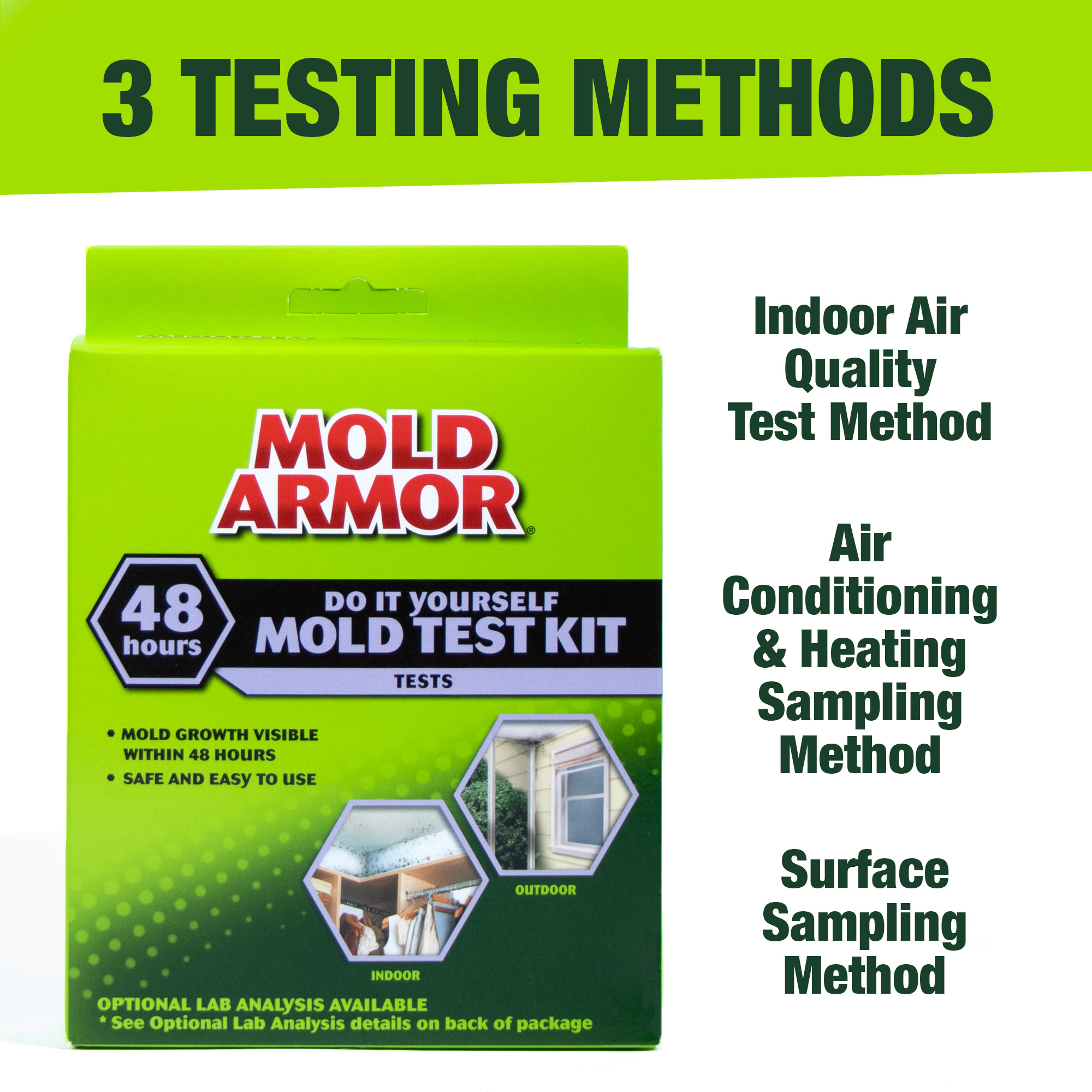 FG500 Do It Yourself Mold Test Kit , Gray